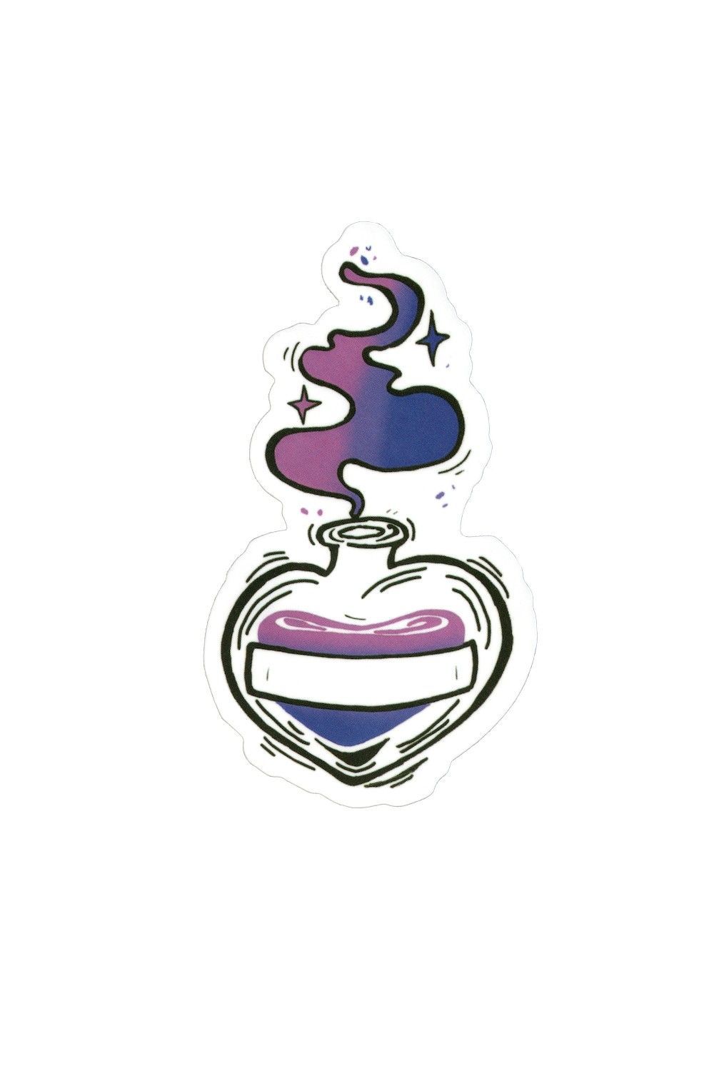 Sticker, Pride, Bi Perfume, Bi #222*