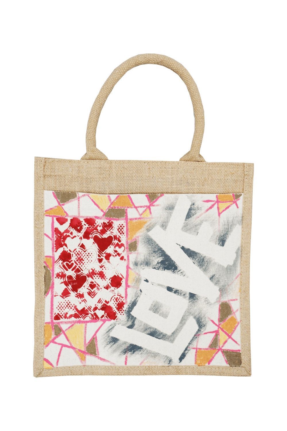 Design Tasche Chaos der Gefühle - Handbemalt