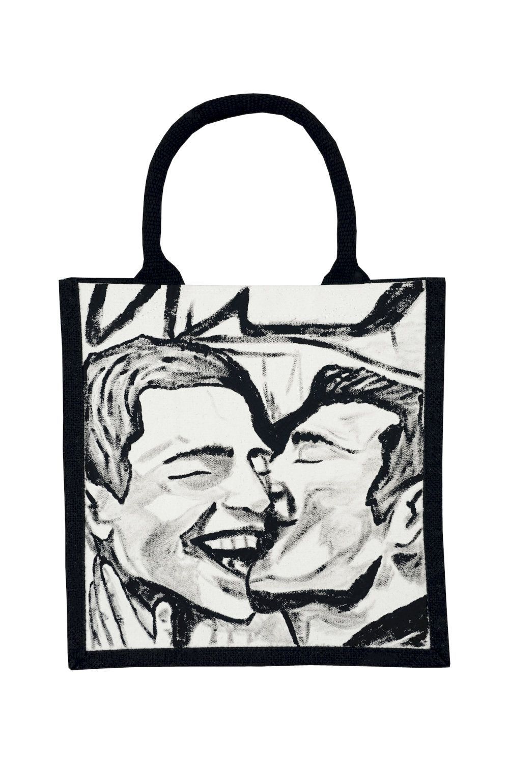 Design Tasche First Kiss - Handbemalt