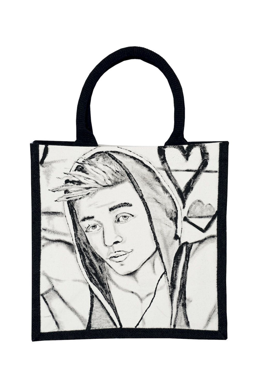 Design Tasche Lovely Guy - Handbemalt