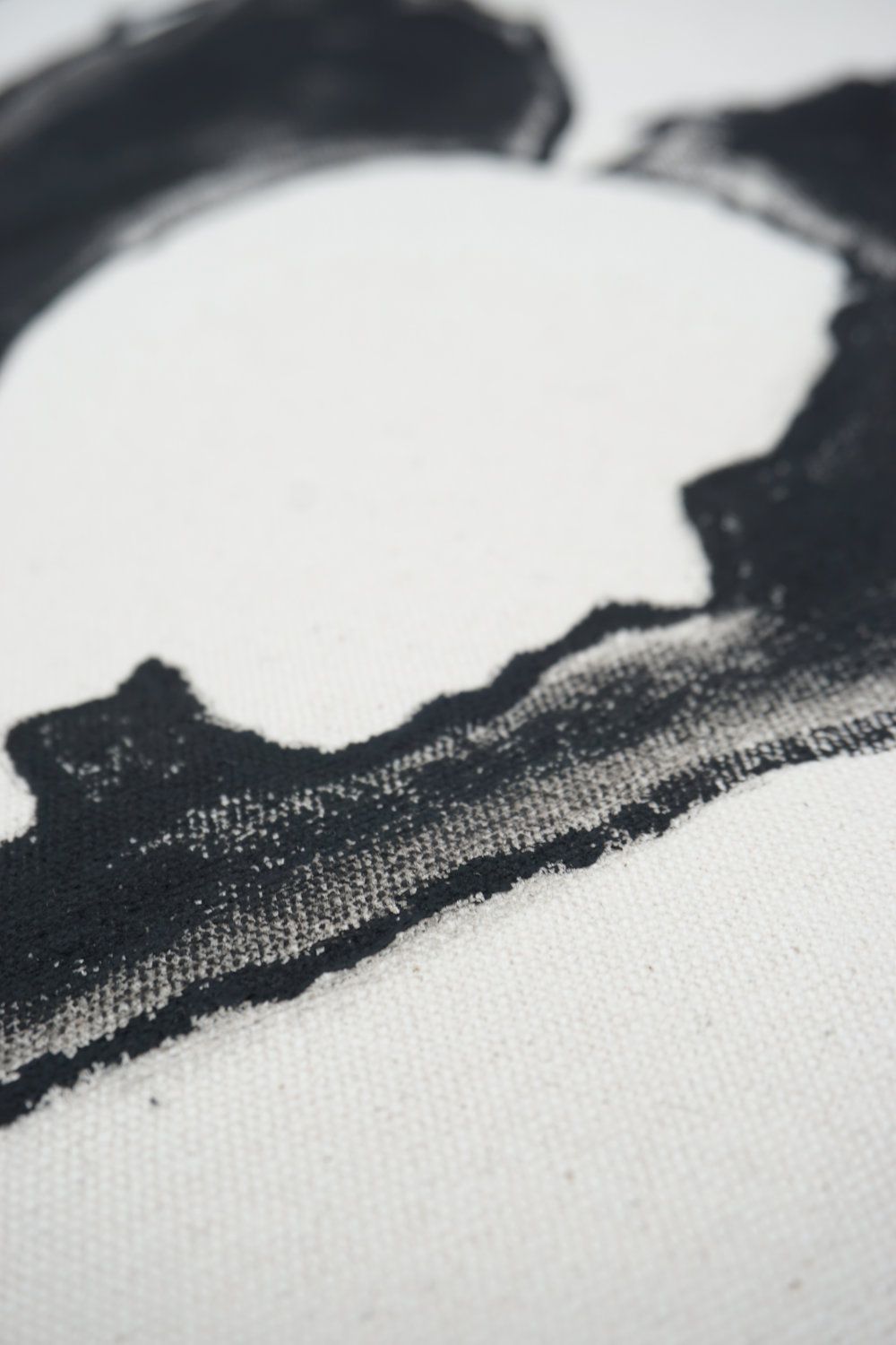 Design Tasche Unbeugsames Leuchten - Handbemalt