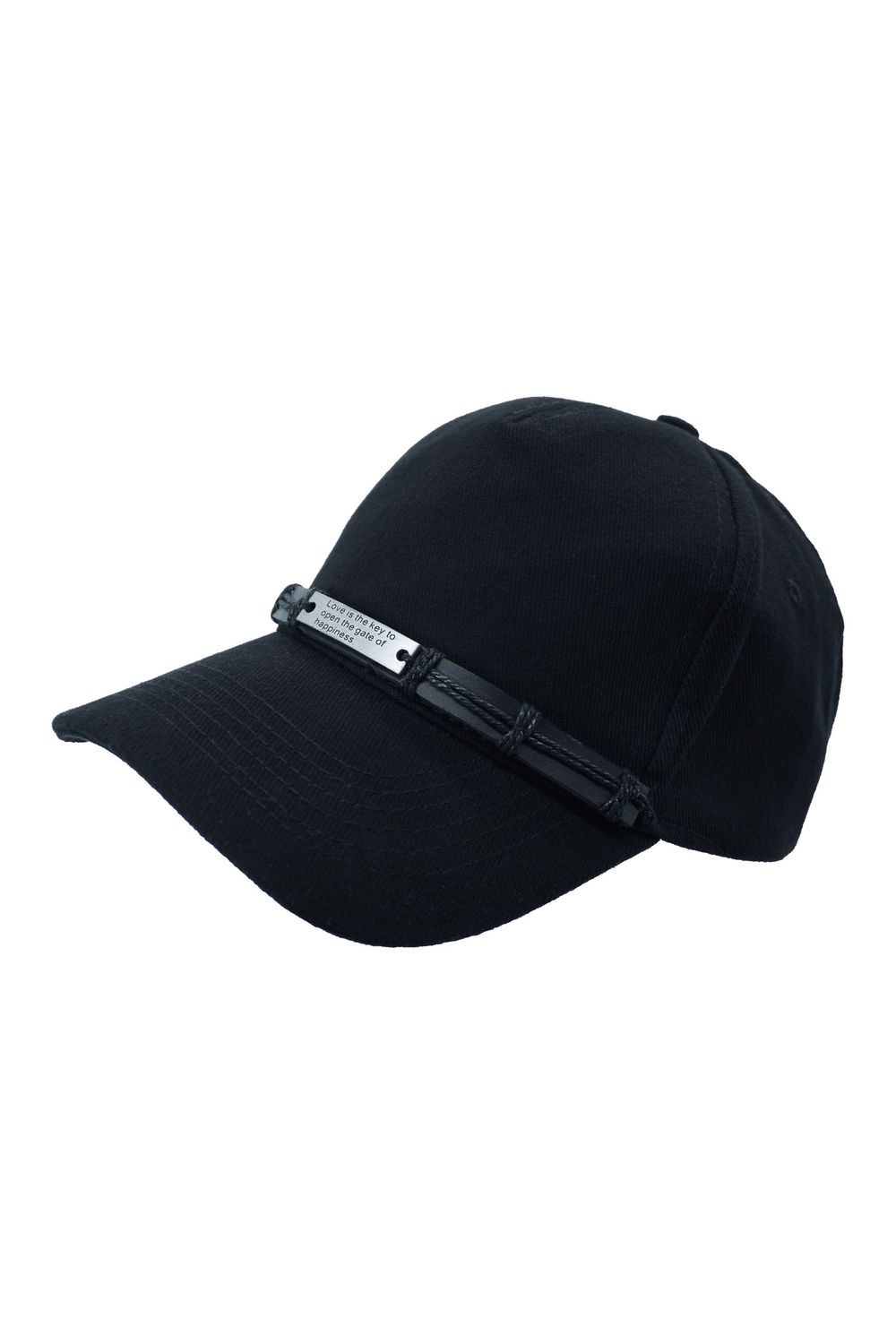 Cap Love is the Key schwarz Bild 1