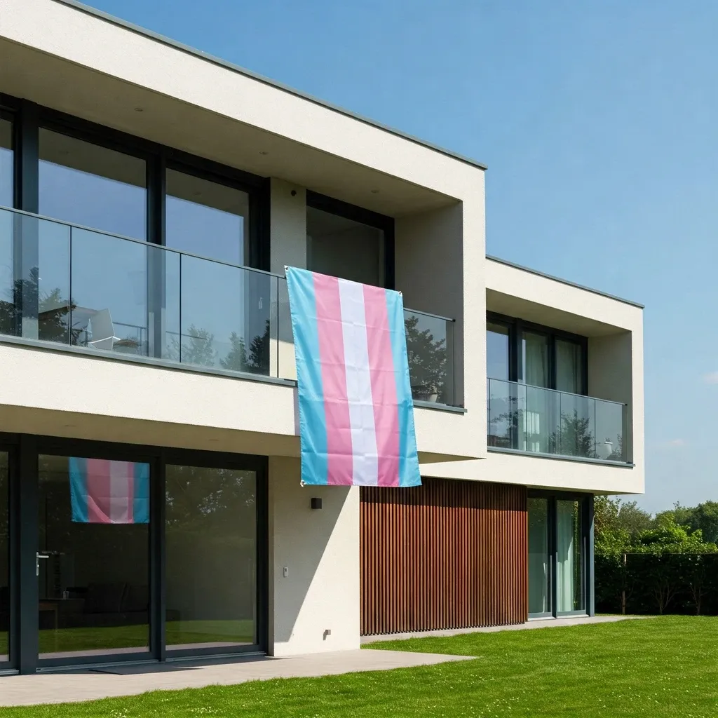 Transgender Flagge, Fahne, Transgender Pride Flag - (90x150cm) - Pride Flagge Genderella Trans Shop