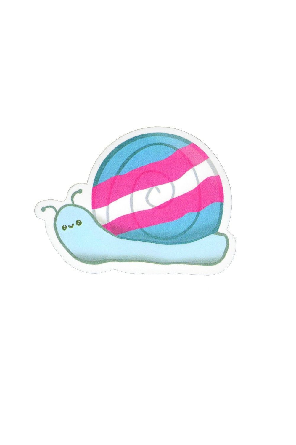 Sticker, Pride Trans Snail, Trans #183*