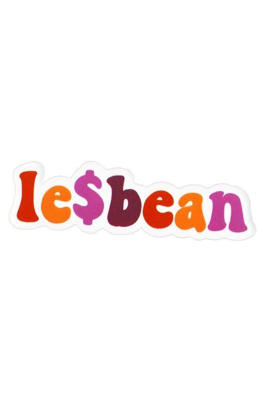 Sticker, Pride Lesbian, Le$bean #28*