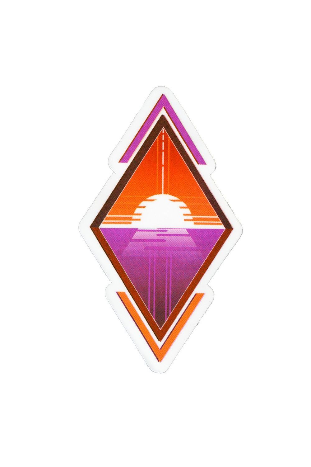 Sticker, Pride Lesbian Sunrise, Lesbian #29* Sticker, Pride Lesbian Sunrise, Lesbian #29*