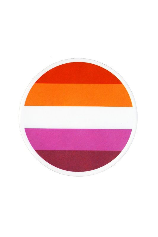 Sticker, Pride Lesbian Circle, Lesbian #56*
