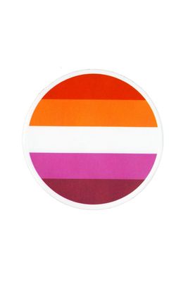 Sticker, Pride Lesbian Circle, Lesbian #56* Sticker, Pride Lesbian Circle, Lesbian #56*