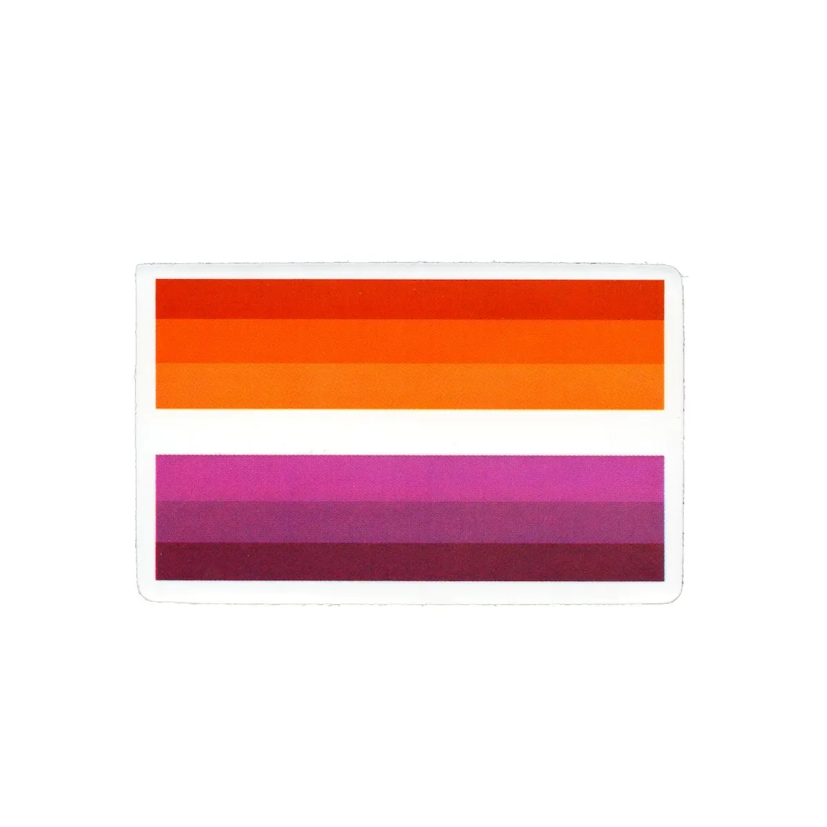 Sticker, Pride Lesbian Pride Flag, Lesbian #66*