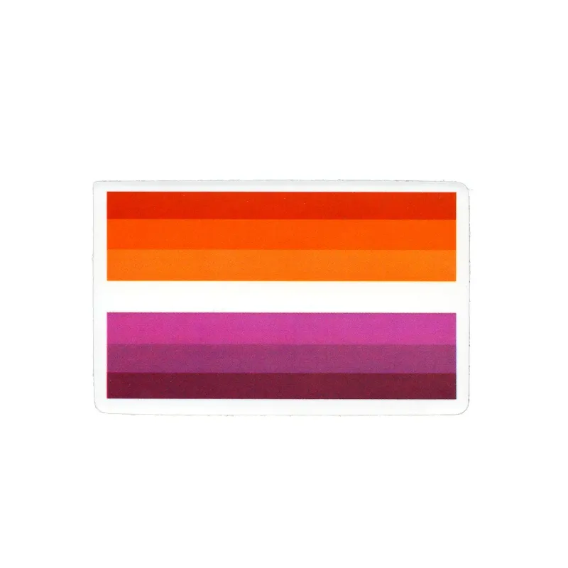 Sticker, Pride Lesbian Pride Flag, Lesbian #66*