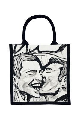 Design Tasche First Kiss - Handbemalt Design Tasche First Kiss - Handbemalt