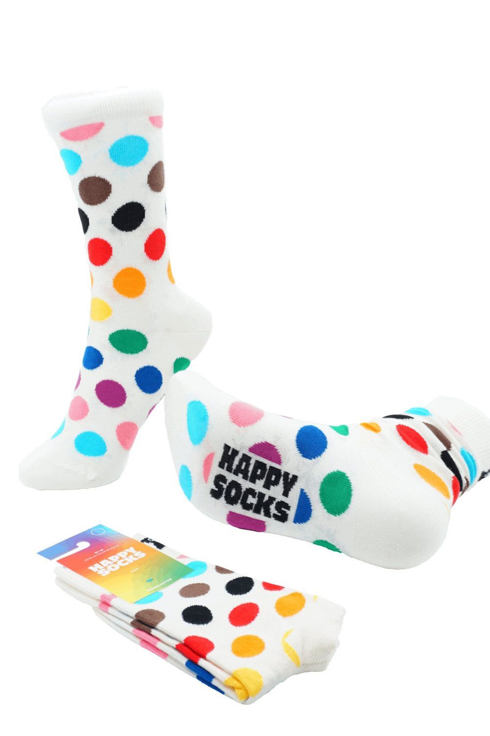 Bunte Pride Dots Unisex-Socken, Super Soft Bunte Pride Dots Unisex-Socken, Super Soft