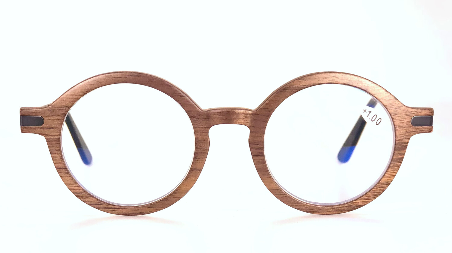 OCUNO Fertiglesebrille mit Holzfront