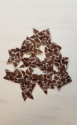 Giraffe Bows/Car Freshy Bows