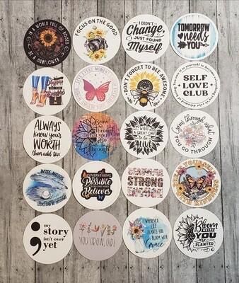 Inspirational Freshy Cardstock Rounds