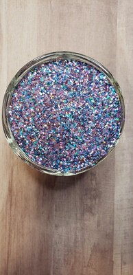 Cotton Candy Fine Polyester Glitter - 1oz &amp; 2 oz. Packs