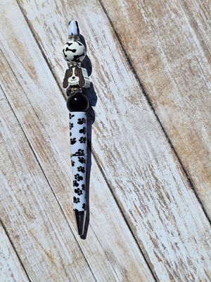 Long Eared Dog Beaded Ink Pen
