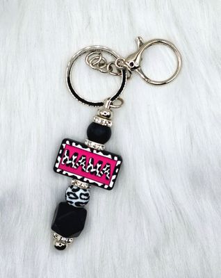 Mama Beaded Key Ring/Key Chain