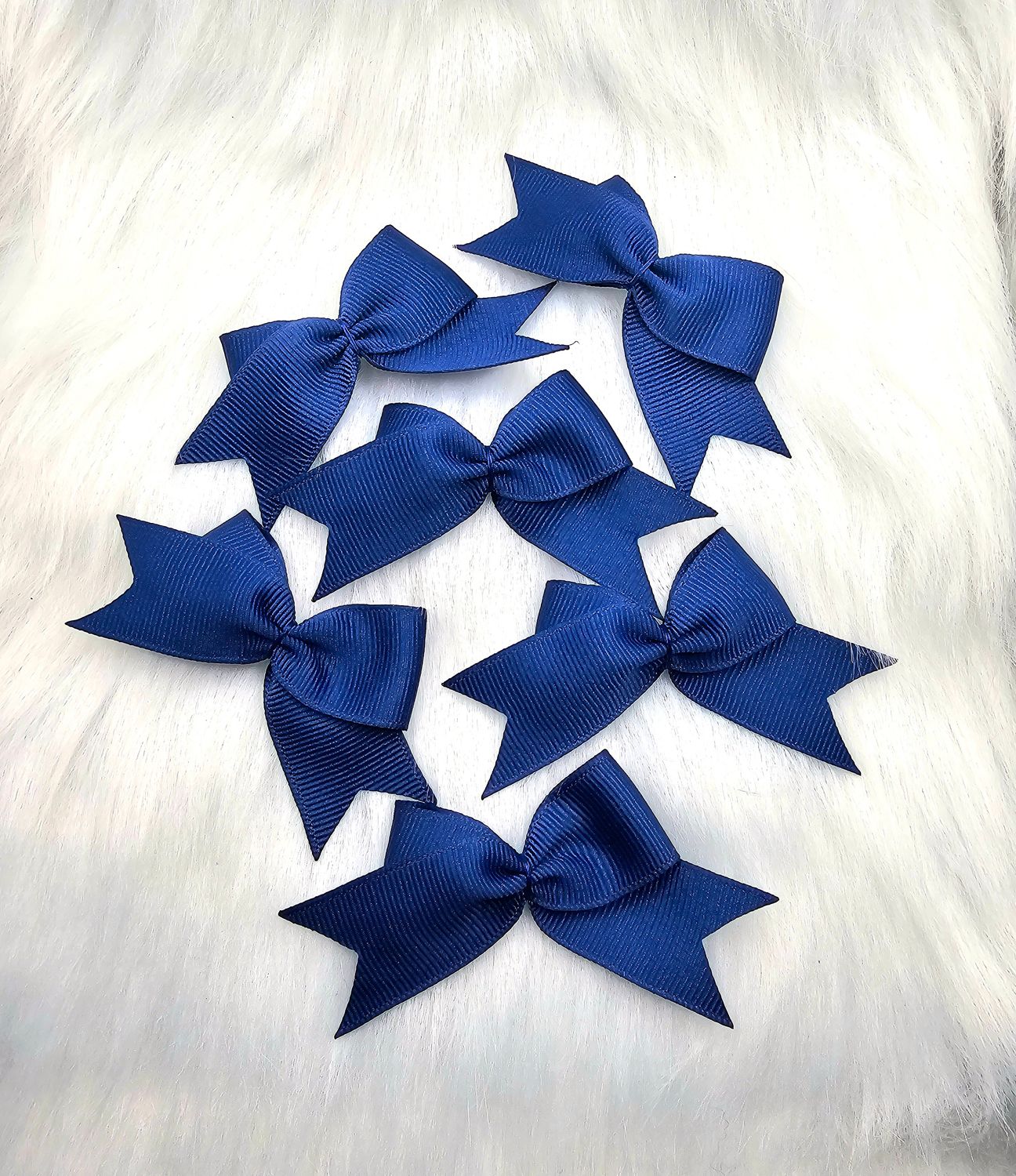 Blue/Royal Blue Car Freshy Bows/Craft Bows