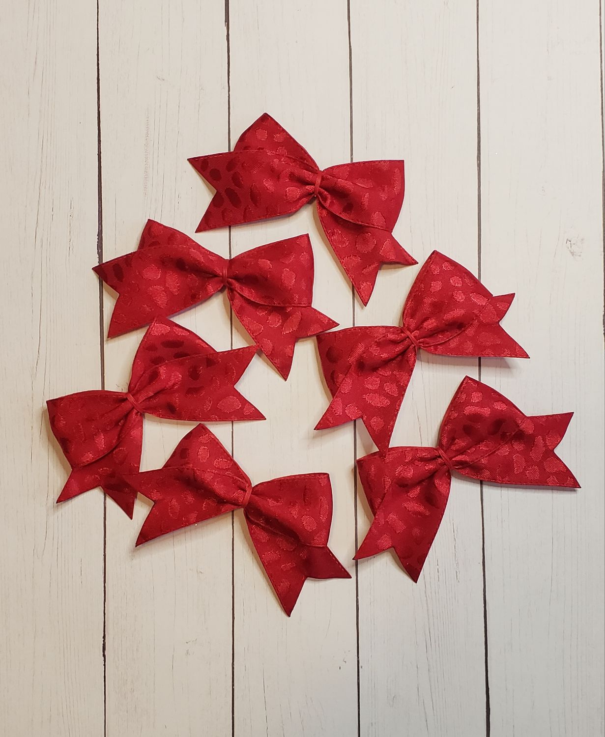 Red - Scarlet Red Ca Freshy Bow/Craft Bows