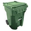 LARGE GREEN 95 Gallon Garbage Can