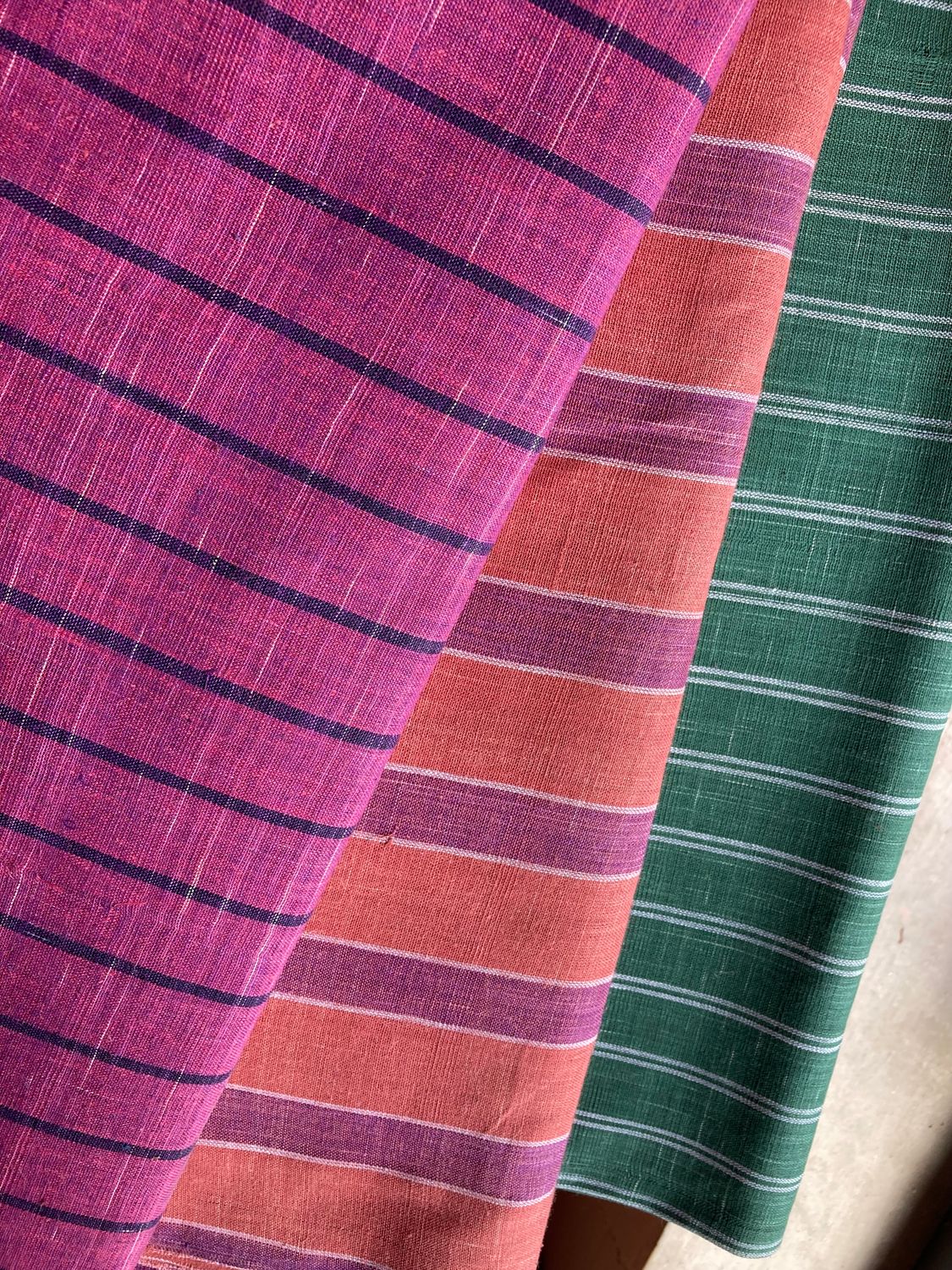 Khadi, striped