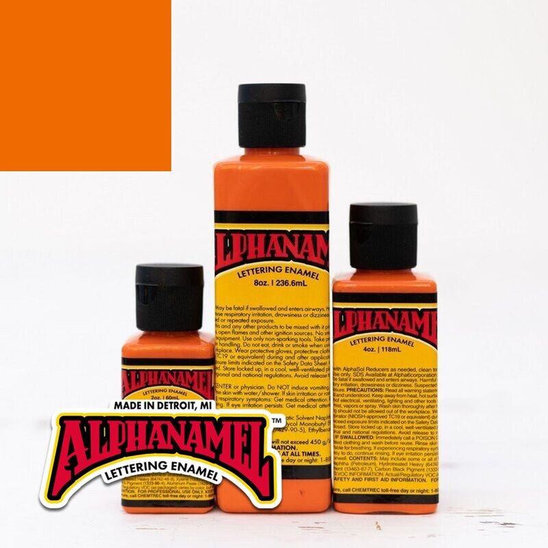 Alphanamel Alpha Orange