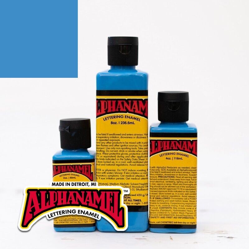 Alphanamel Light Blue