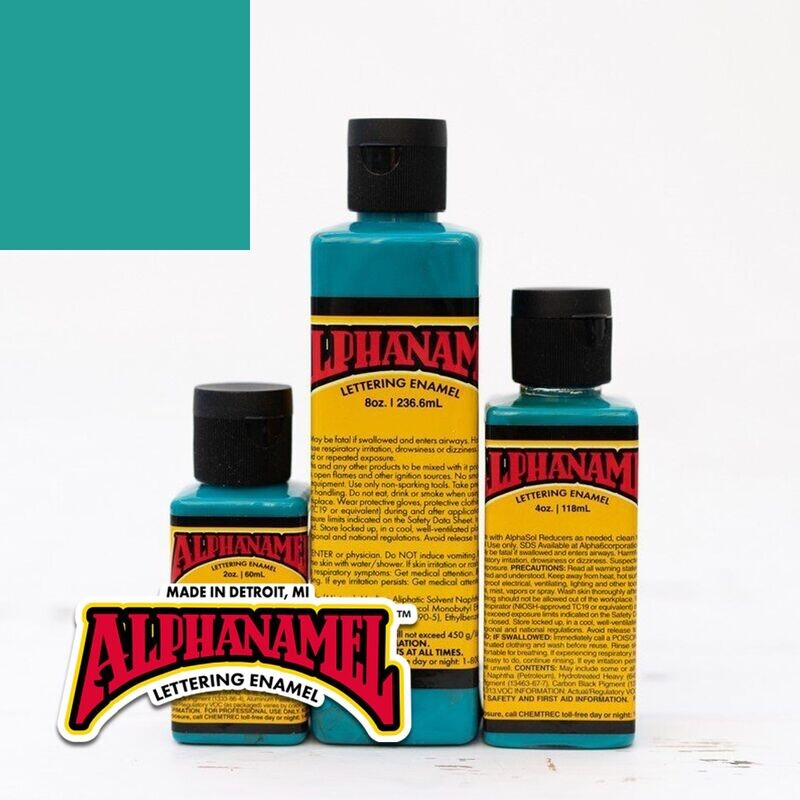 Alphanamel Bright Teal