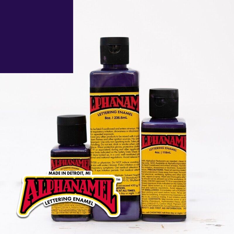 Alphanamel Purple