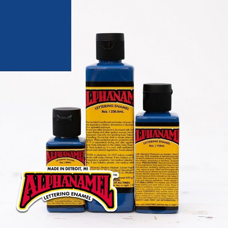 Alphanamel Alpha Blue