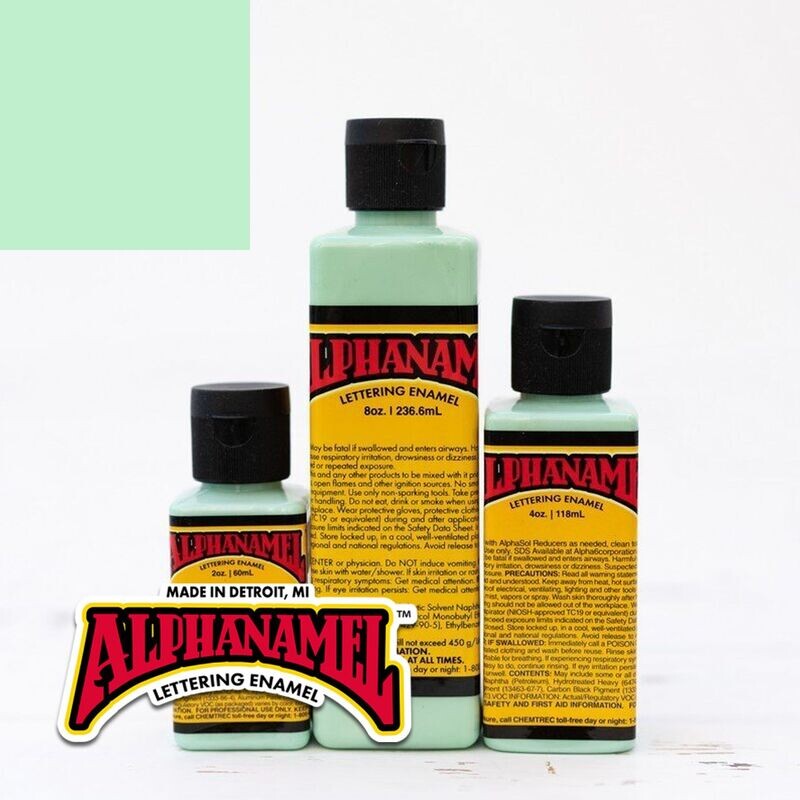 Alphanamel Mint Green