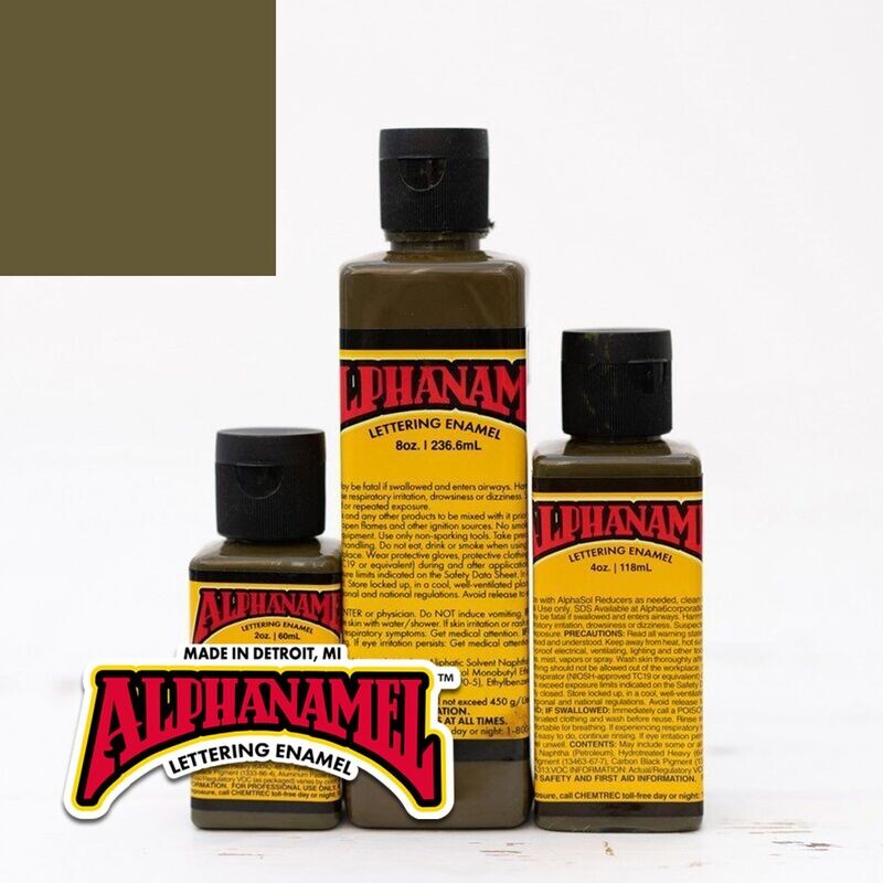 Alphanamel Army Green