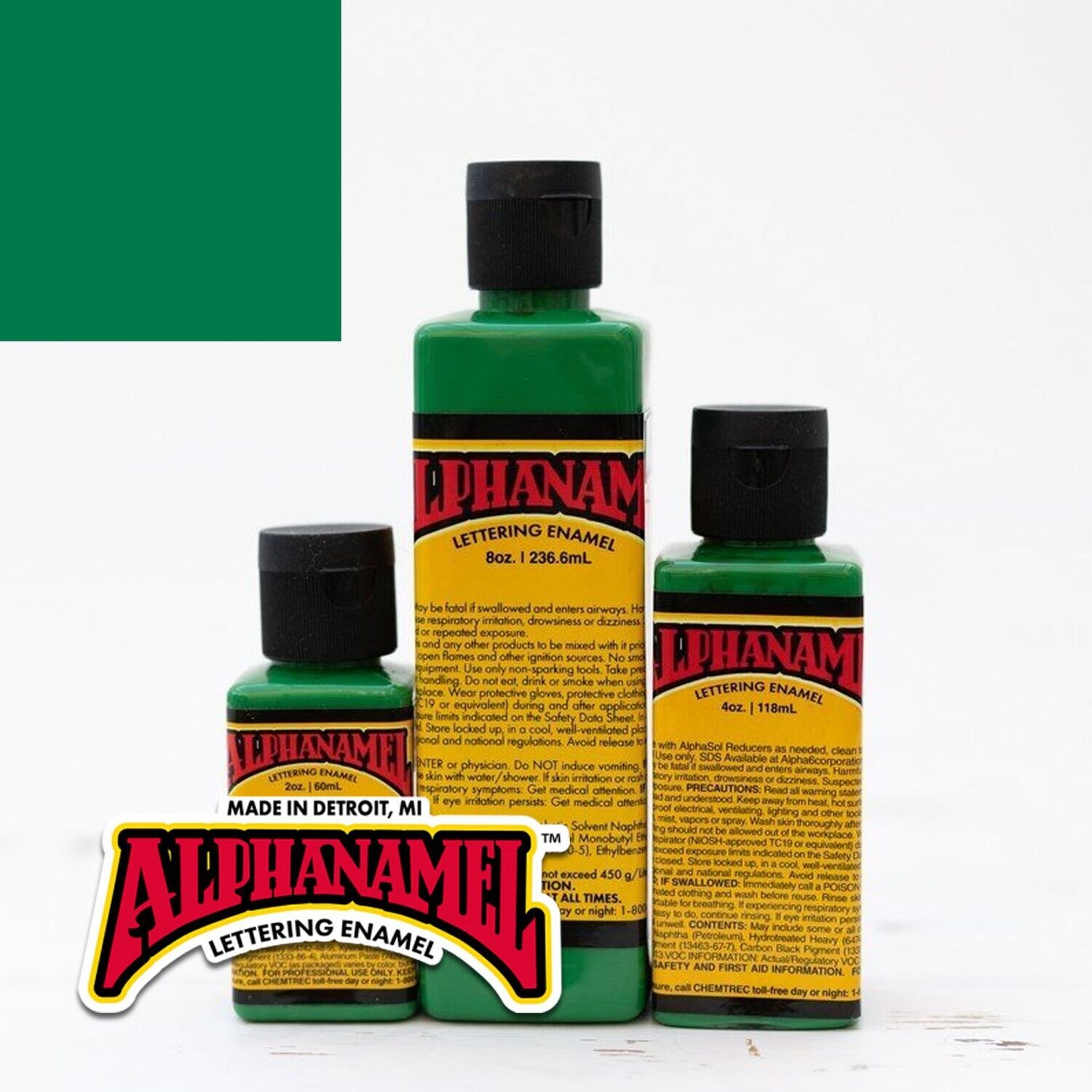 Alphanamel Alpha Green