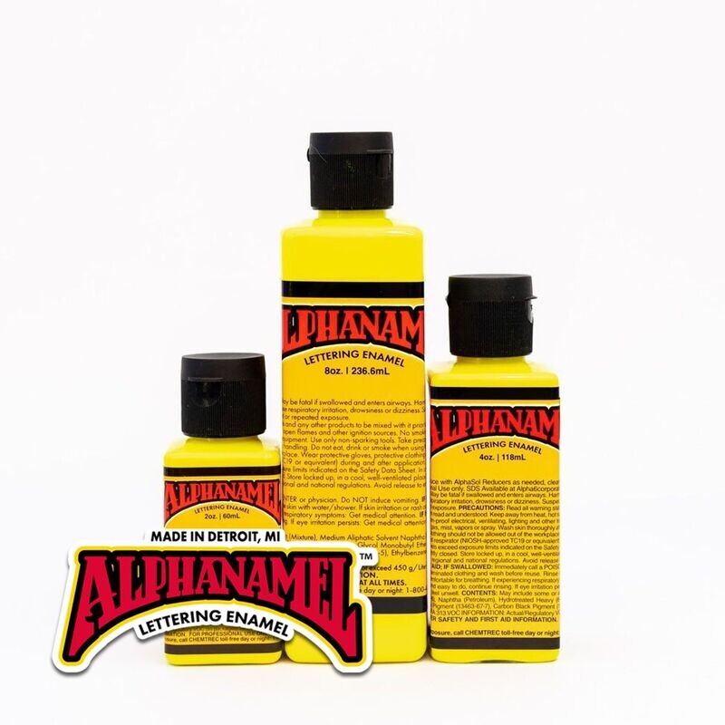 Alphanamel Electroshock Yellow Alphanamel Electroshock Yellow