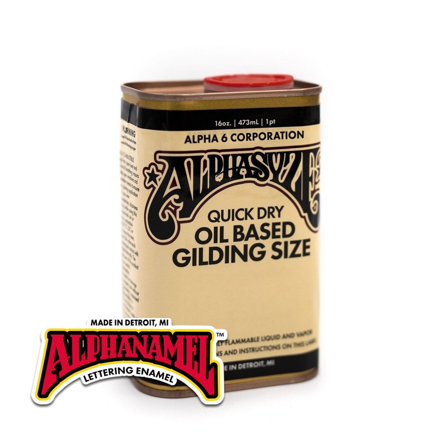 Alphasyze – Quick Dry Gilding Size 473ml