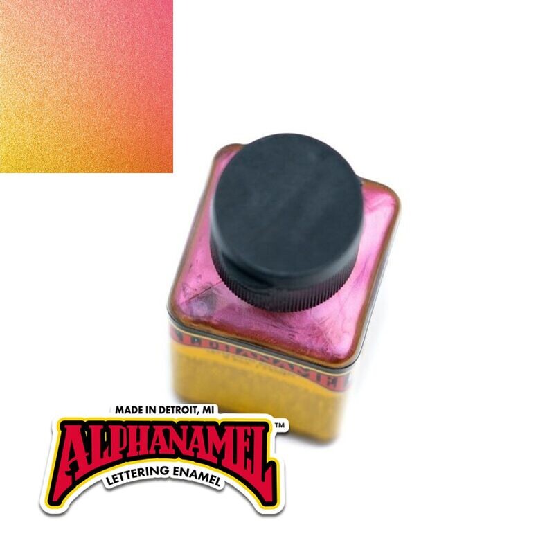 Alphanamel - Sunset - Color Changing Paint