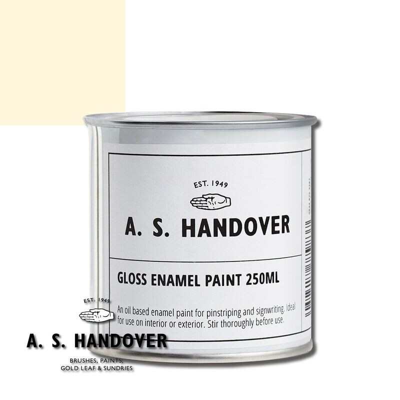 Signwriting & Pinstriping Enamel, Ivory, gloss Signwriting & Pinstriping Enamel, Ivory, gloss