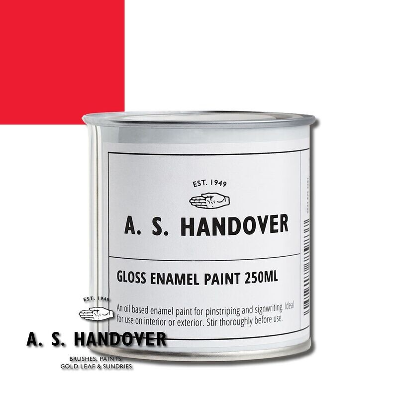Signwriting & Pinstriping Enamel, Post Office Red, gloss Signwriting & Pinstriping Enamel, Post Office Red, gloss