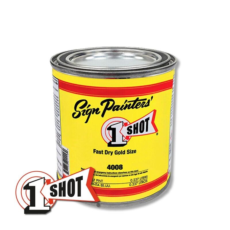 1Shot Fast Dry Gold Size 237ml 1Shot Fast Dry Gold Size 237ml
