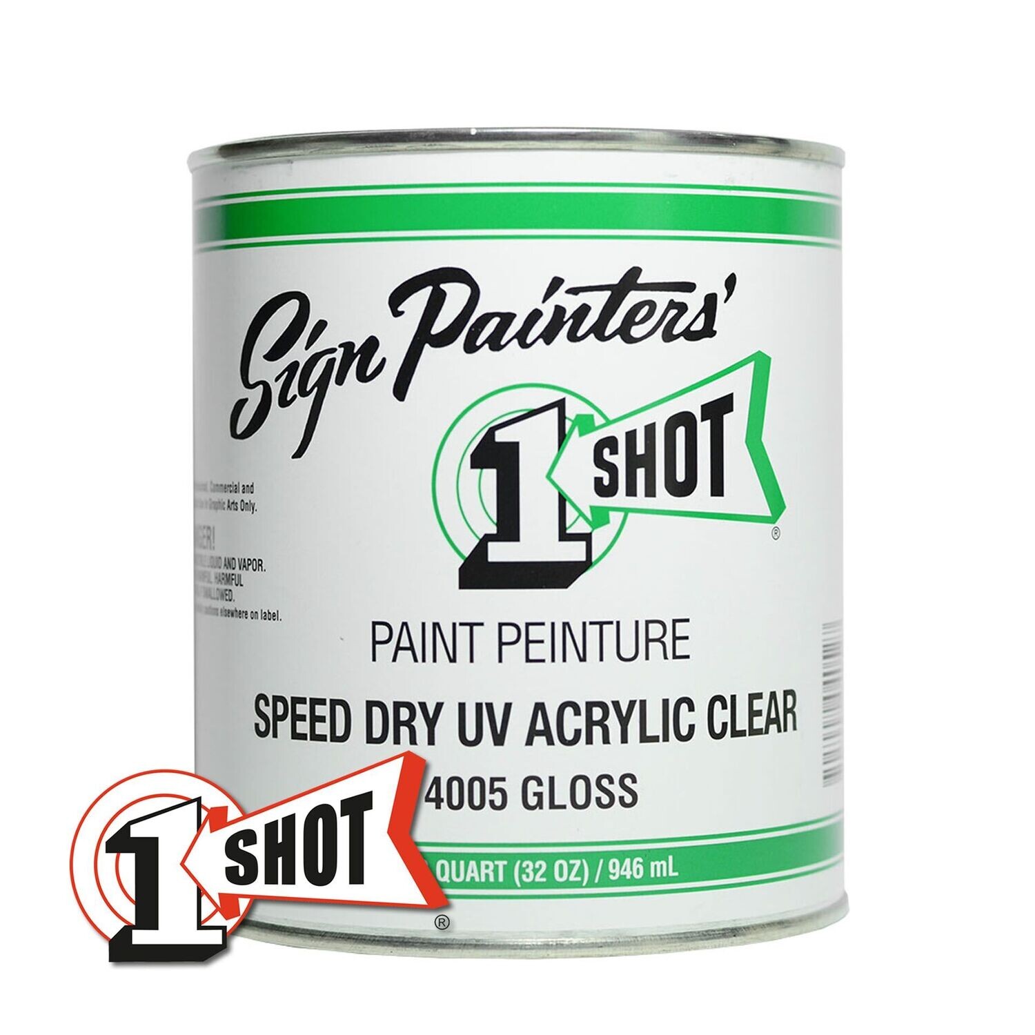 Speed Dry UV Acrylic Clear  946ml