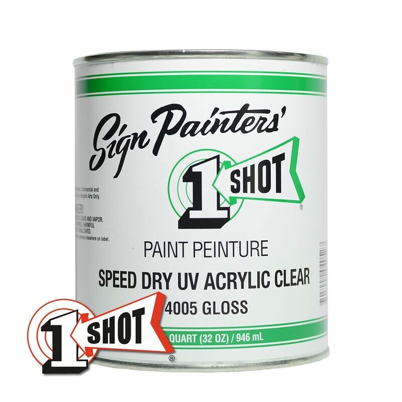 Speed Dry UV Acrylic Clear 946ml Speed Dry UV Acrylic Clear 946ml