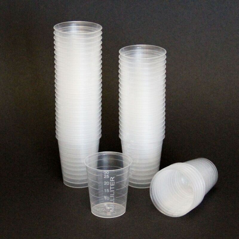 Farbbecher 30ml - 50 Stück