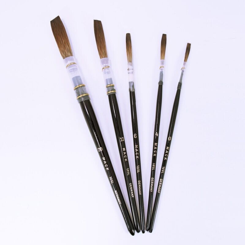 GREY LETTERING QUILL 189L, black handle GREY LETTERING QUILL 189L, black handle