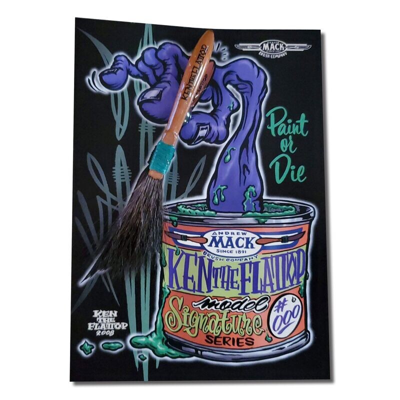 Ken the Flattop Signature Striping Brush Ken the Flattop Signature Striping Brush