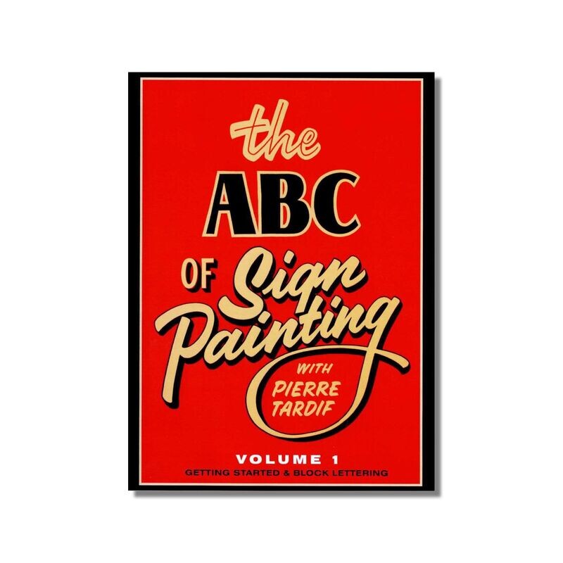 DVD - The ABC of Sign Painting Vol. 1 DVD - The ABC of Sign Painting Vol. 1