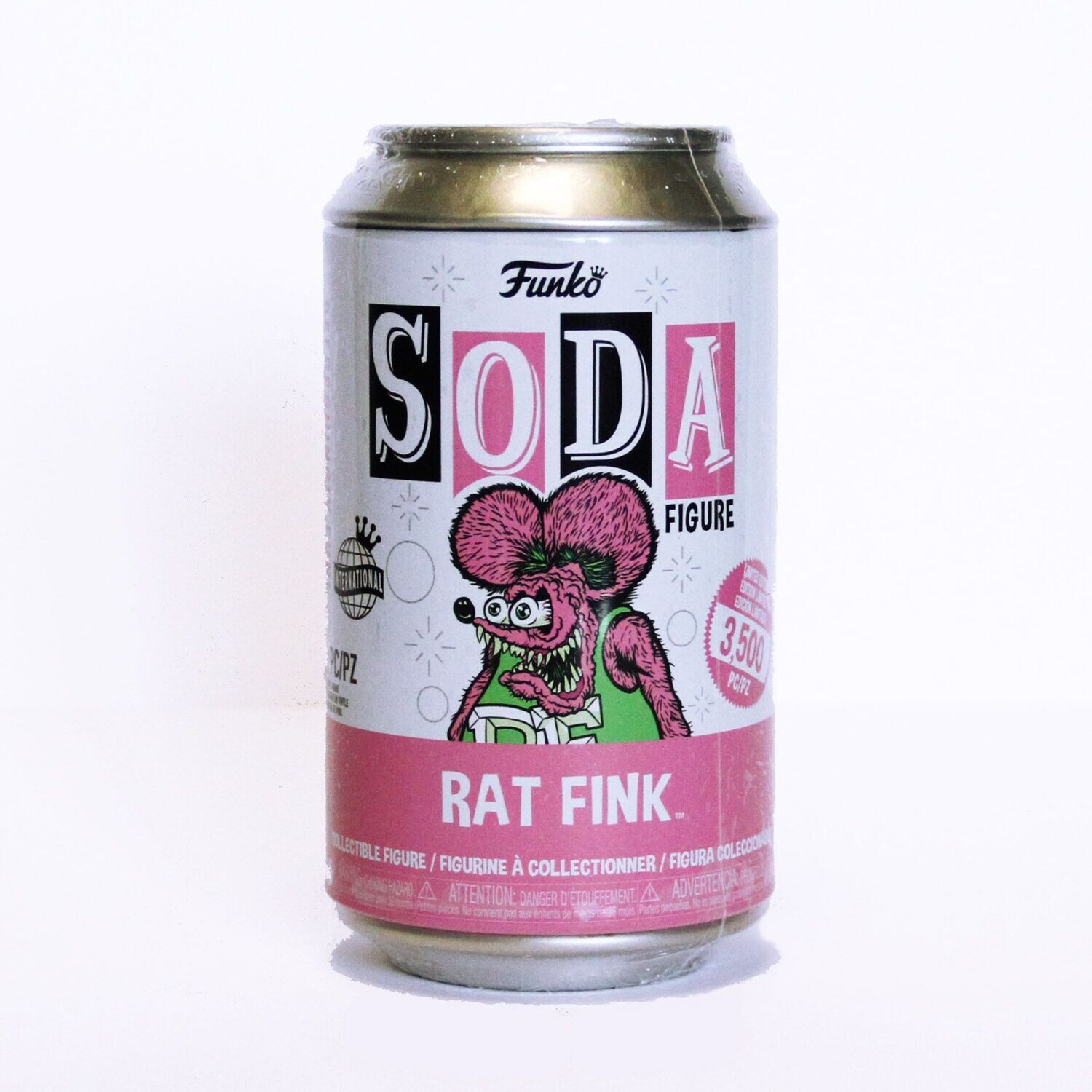 RAT FINK VINYL SODA pink