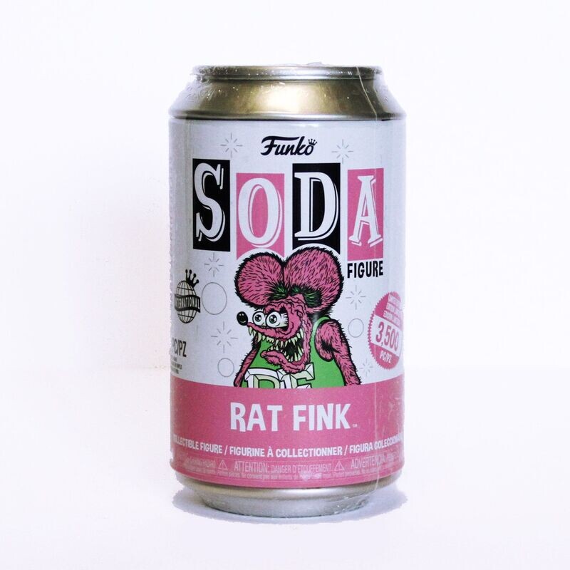 RAT FINK VINYL SODA pink