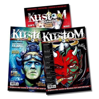 Pinstriping and Kustom Graphics Magazine