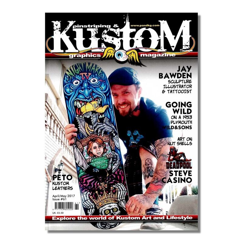 Pinstriping and Kustom Graphics Magazine Issue 61 Pinstriping and Kustom Graphics Magazine Issue 61